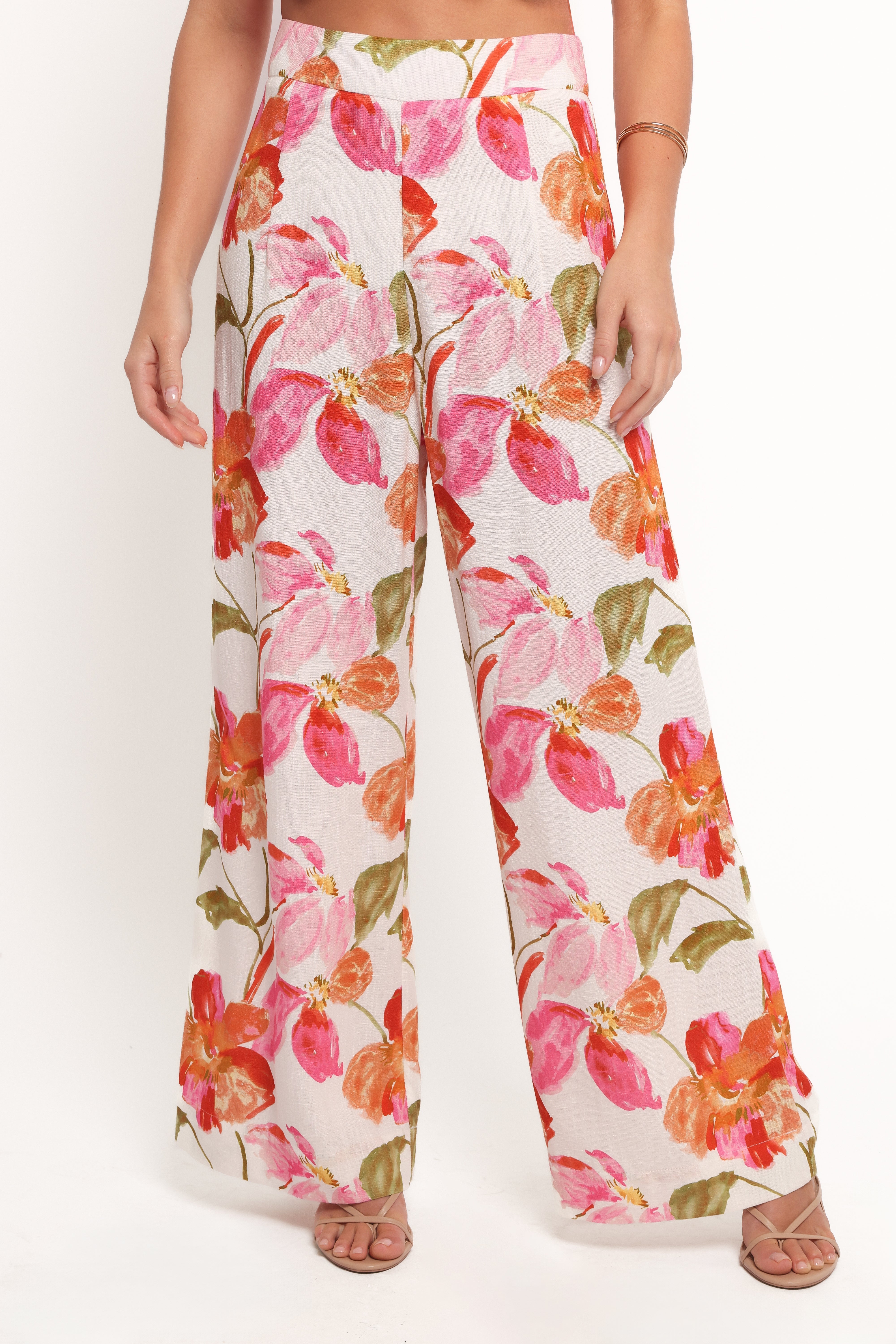Saffra Wide Leg Pants - Everlyn Print