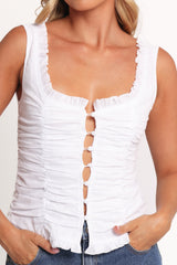 Jayda Top - White