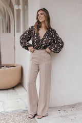 Celia Pants - Mocha